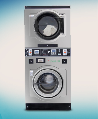 Stack Washer and Dryer Card - Coin Operated